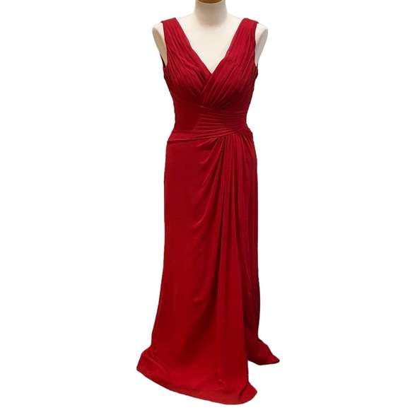 Bari Jay Dresses & Skirts - Bari Jay Long Red Dress Size 4